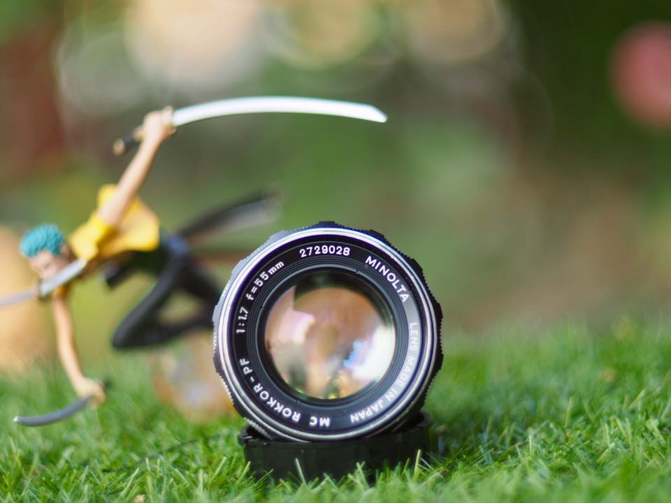 MINOLTA MC ROKKOR -PF 55 MM. F1.7 MD MOUNT