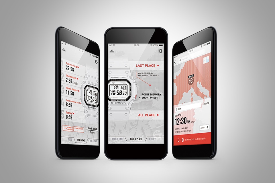 CASIO G-SHOCK นาฬิกาข้อมือ นาฬิกากันน้ำ นาฬิกาของแท้ ประกันศูนย์ CMG 1 ปี รุ่น GMW-B5000TFG-9D นาฬิกาสีทอง