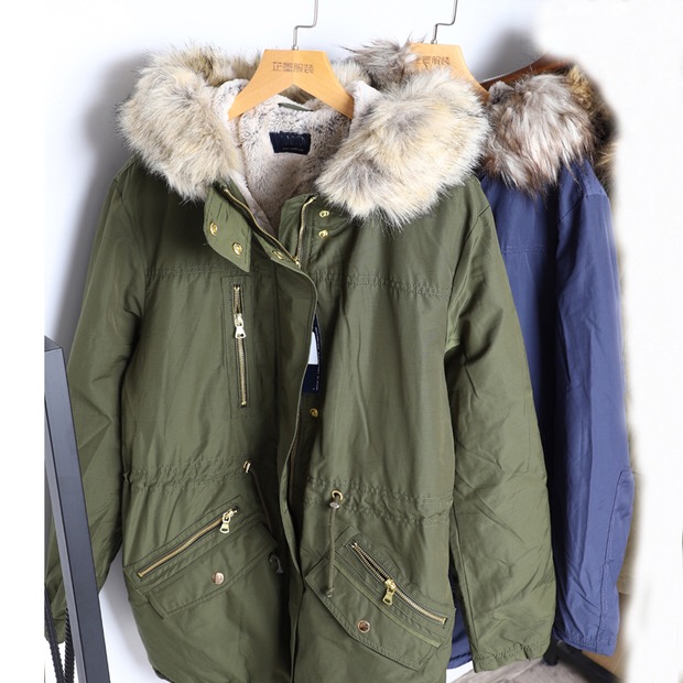 M&S collection (Marks&Spencer) เสื้อฮูท เสื้อโค้ทฮูท กันหนาว สีเขียว ติดเฟอร์ แบรนด์M&S Collection แต่งซับขนอุ่น (ขนเฟอร์ถอดได้คะ) สำเนา เขียว