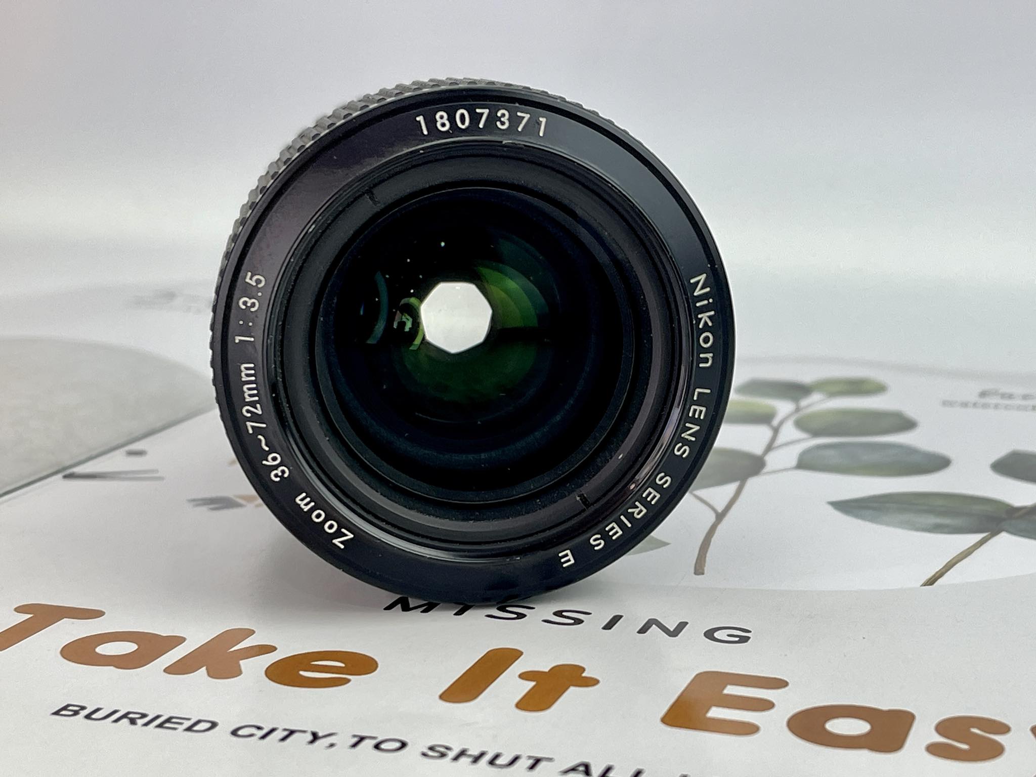 NIKON LENS SERIES E ZOOM 36-72MM.F3.5 AIS MOUNT