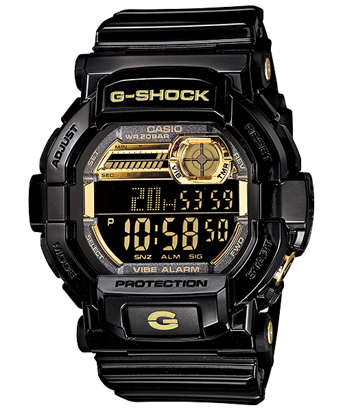 CASIO G-SHOCK นาฬิกาข้อมือ นาฬิกากันน้ำ นาฬิกาของแท้ ประกันศูนย์ CMG 1 ปี รุ่น GD-350BR-1 นาฬิกาสีดำ