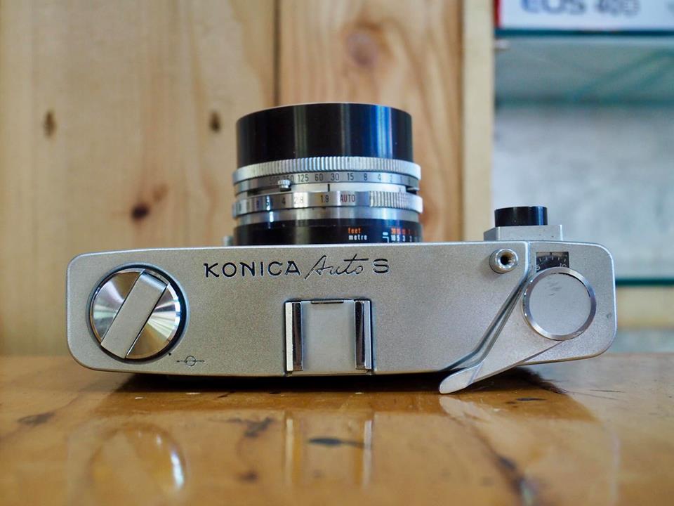 KONICA AUTO S KONIHSIROKU HEXANON 47MM.F1.9