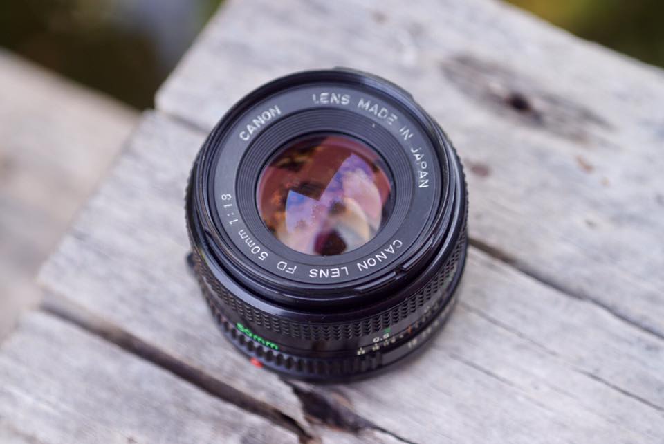 CANON LENS FD 50MM. F1.8