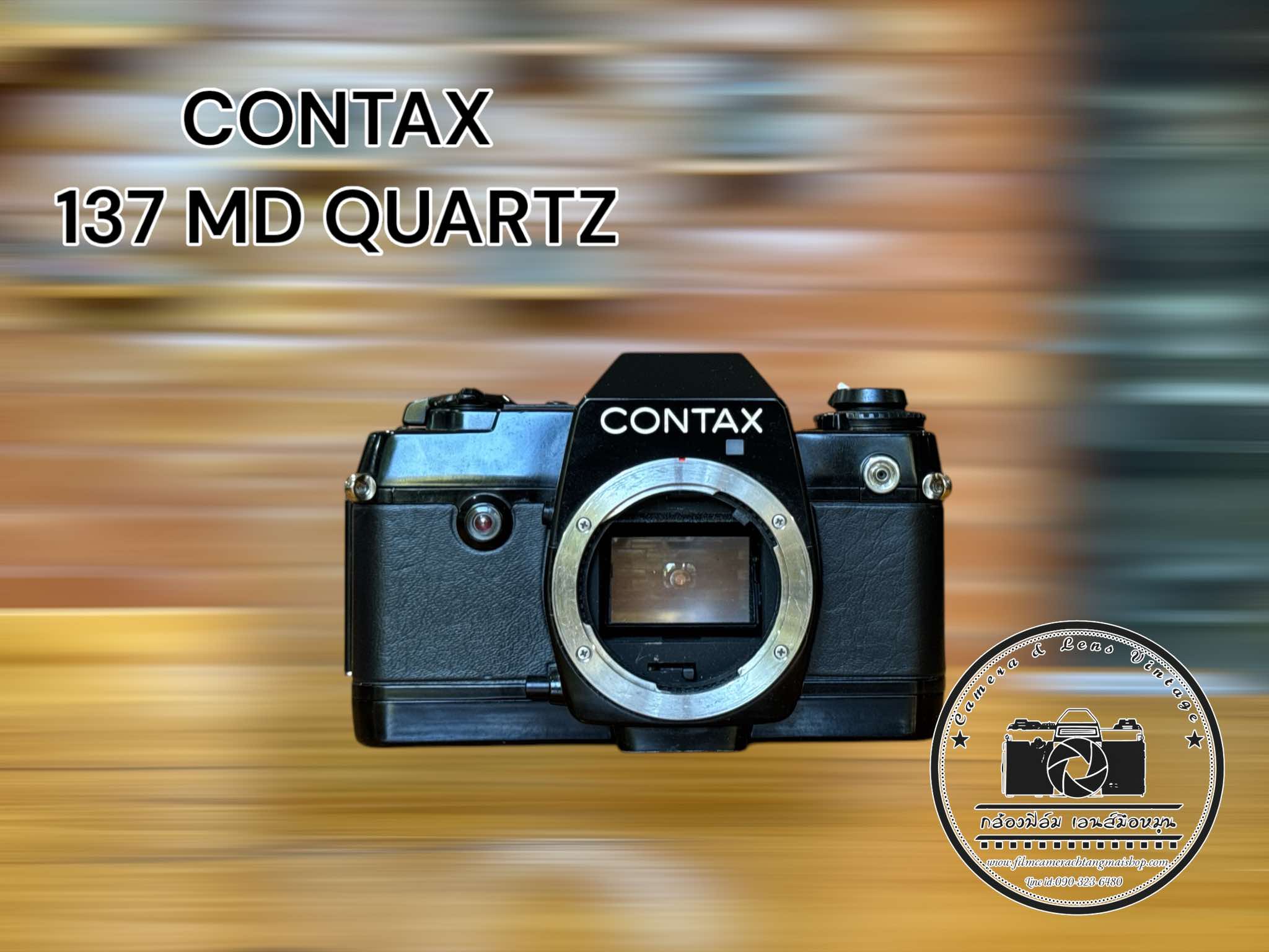 CONTAX 137 MD QUARTZ(BODY) CONTAX/CY MOUNT