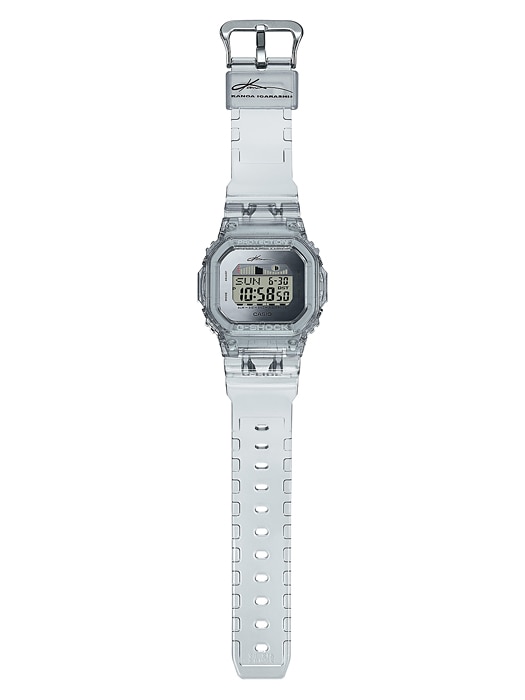 CASIO G-SHOCK นาฬิกาข้อมือ นาฬิกากันน้ำ นาฬิกาของแท้ ประกันศูนย์ CMG 1 ปี รุ่น GLX-5600KI-7 นาฬิกาสีเทา