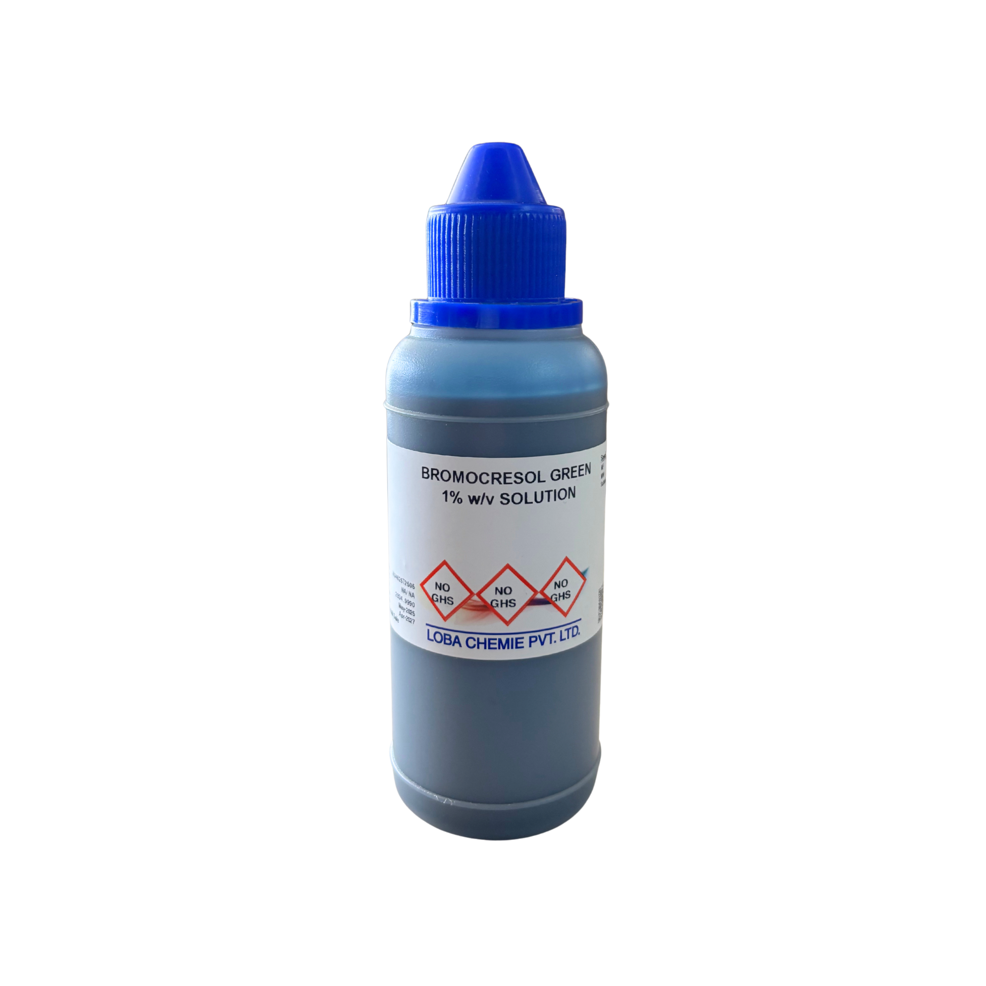Bromocresol Green 1% w/v, Solution 125 ml. Loba Chemie™