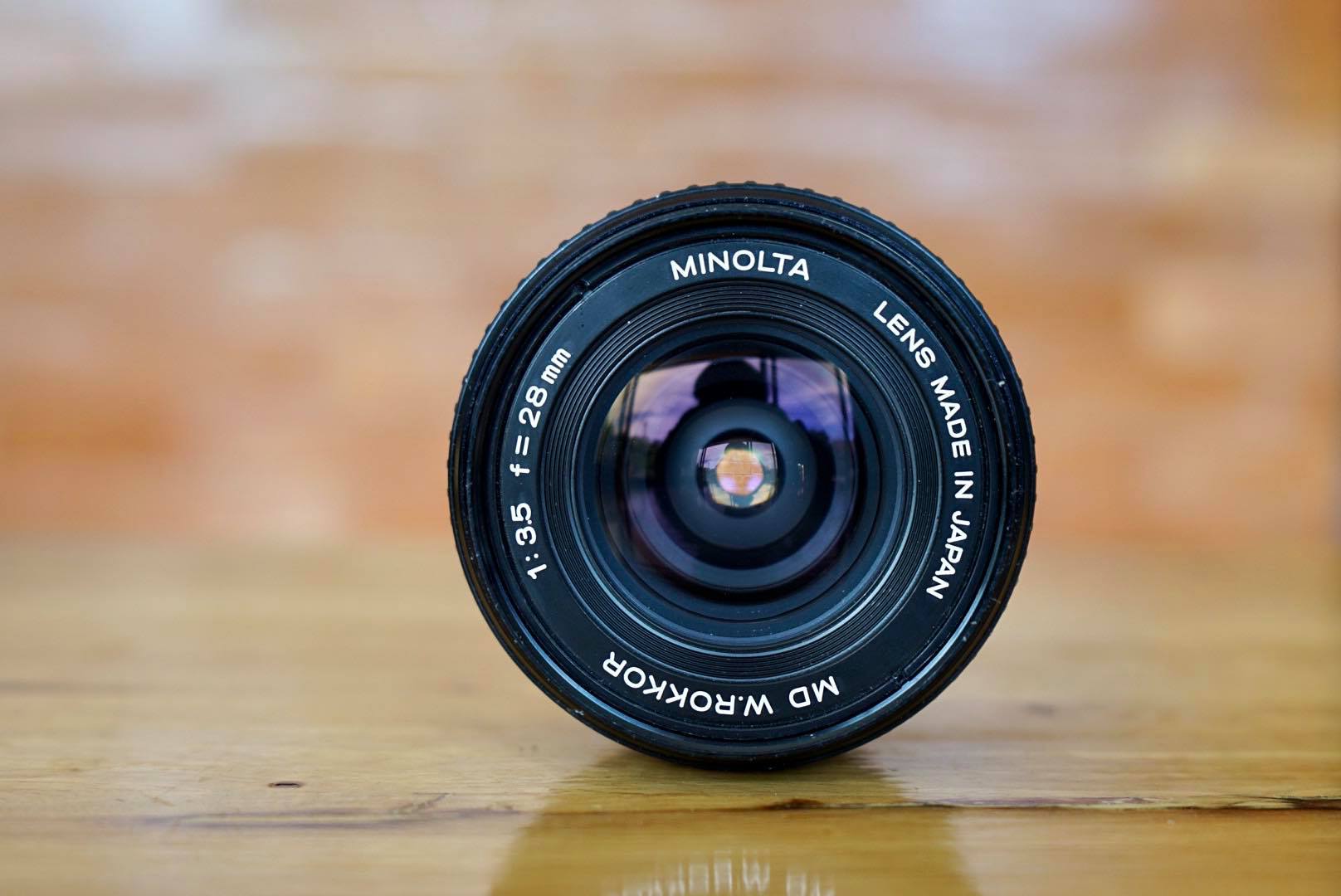 MINOLTA MD W.ROKKOR 28MM.F3.5 MD MOUNT