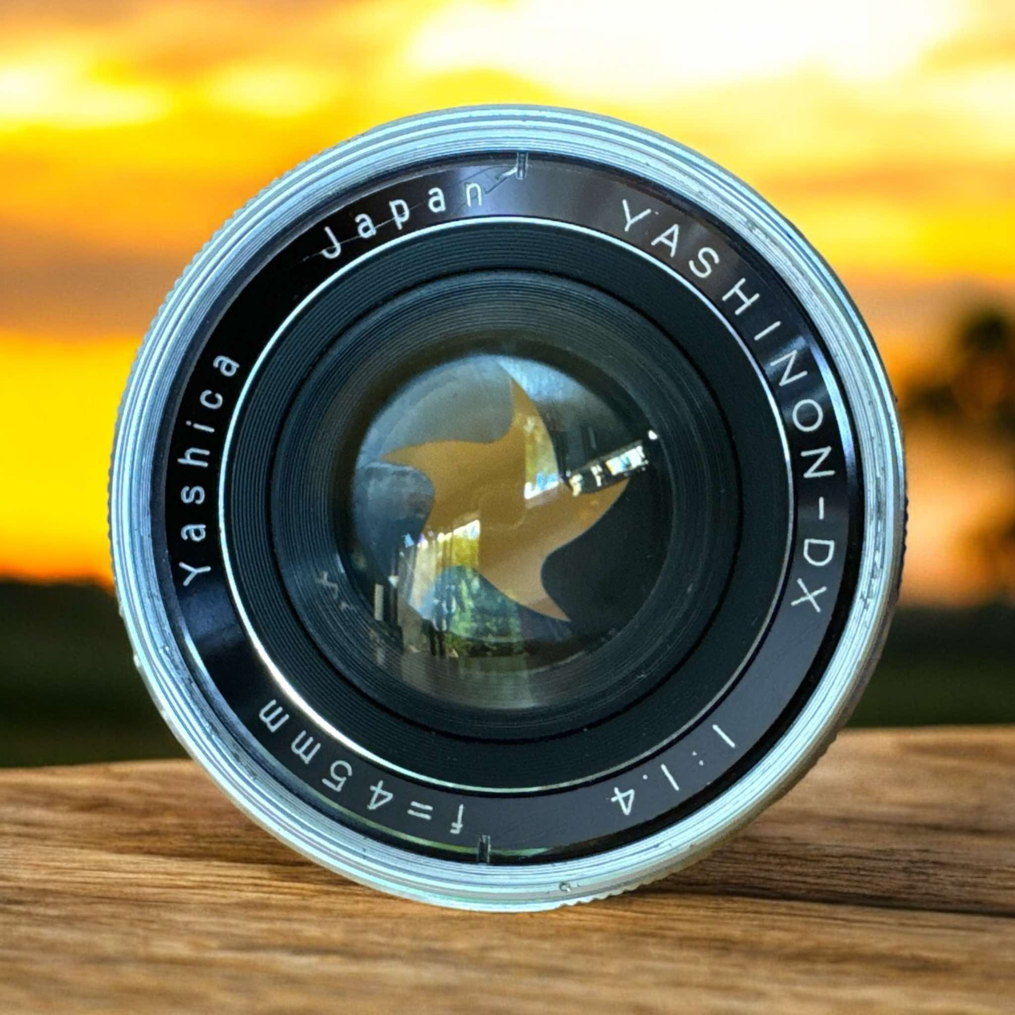 YASHICA YASHINON-DX 45MM.F1.4 MODIFLY M39 MOUNT
