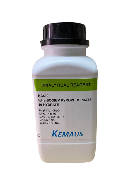 Tetra - Sodium Pyrophosphate 10-hydrate, AR 500 g. "KemAus"