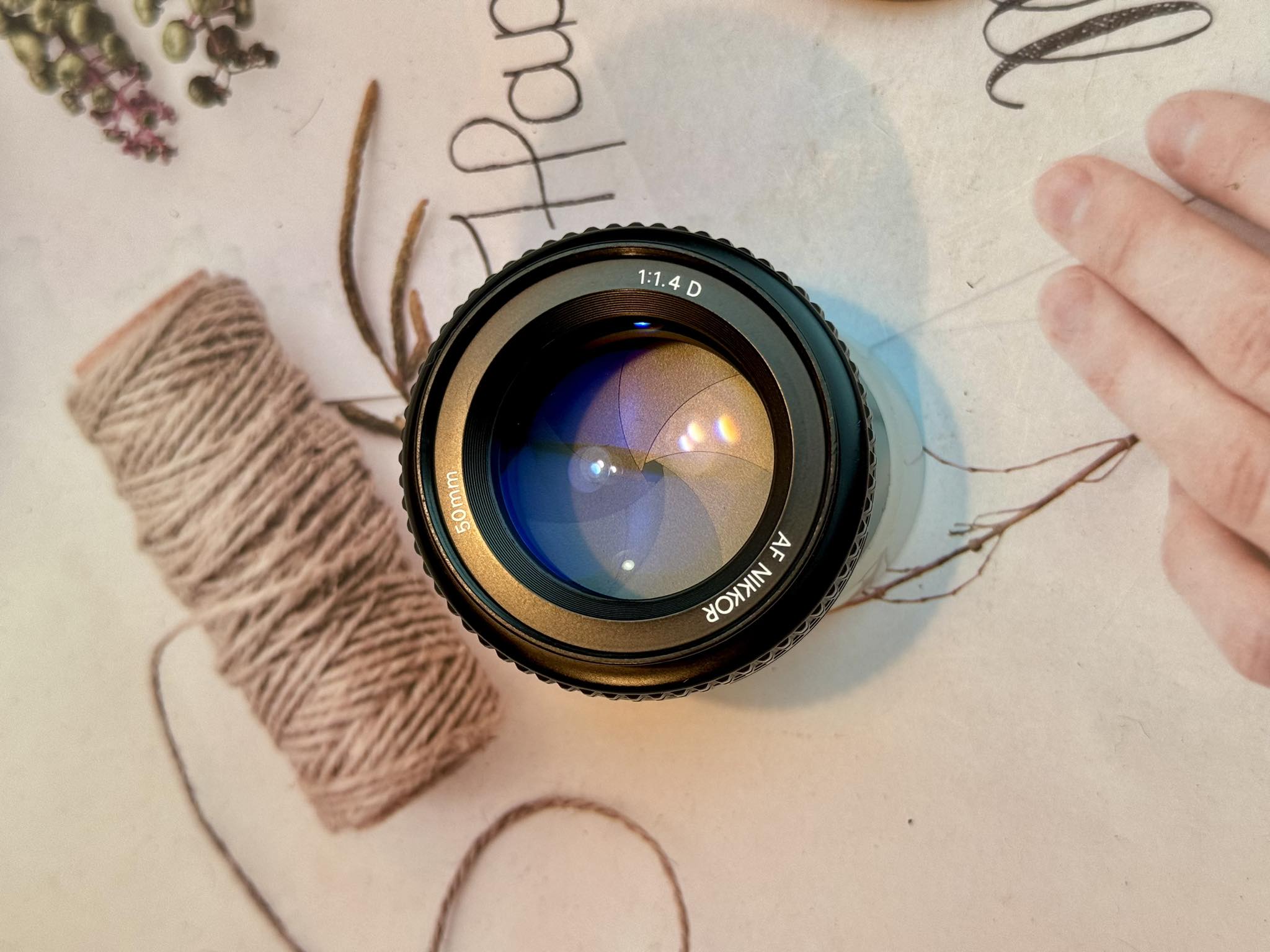 NIKON AF NIKKOR 50MM.F1.4D AIS MOUNT(NO.9)