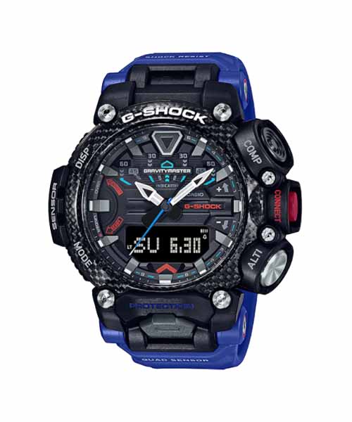 CASIO MID YEAR SALE G-SHOCK พร้อมส่ง นาฬิกาข้อมือ นาฬิกากันน้ำ นาฬิกาของแท้ ประกันศูนย์ CMG 1 ปี รุ่น GR-B200-1A2 นาฬิกาสีดำ