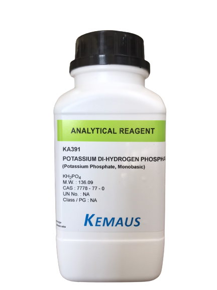 Potassium Dihydrogen Phosphate (Potassium Phosphate Monobasic) ,AR 500 g. "KemAus"