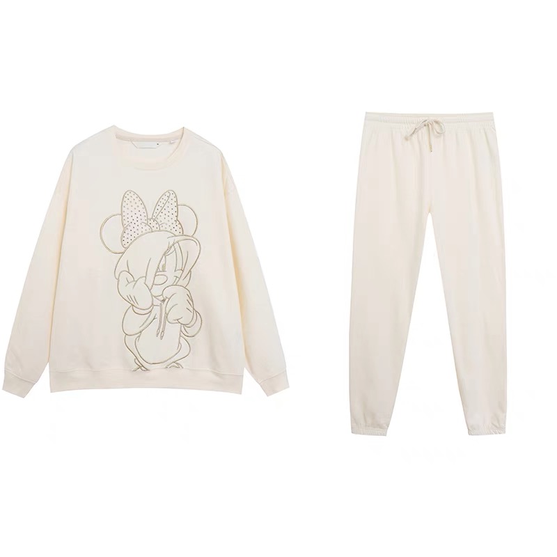 เสื้อวอร์ม สเวตเตอร์ Disney MINNIE ปักลาย เสื้อมินนี่ มิคกี้ minnie mickey แขนยาว สีเทา ลายการ์ตูน MINNIEงานสวย มากคะ สำเนา สำเนา สำเนา สำเนา เทา