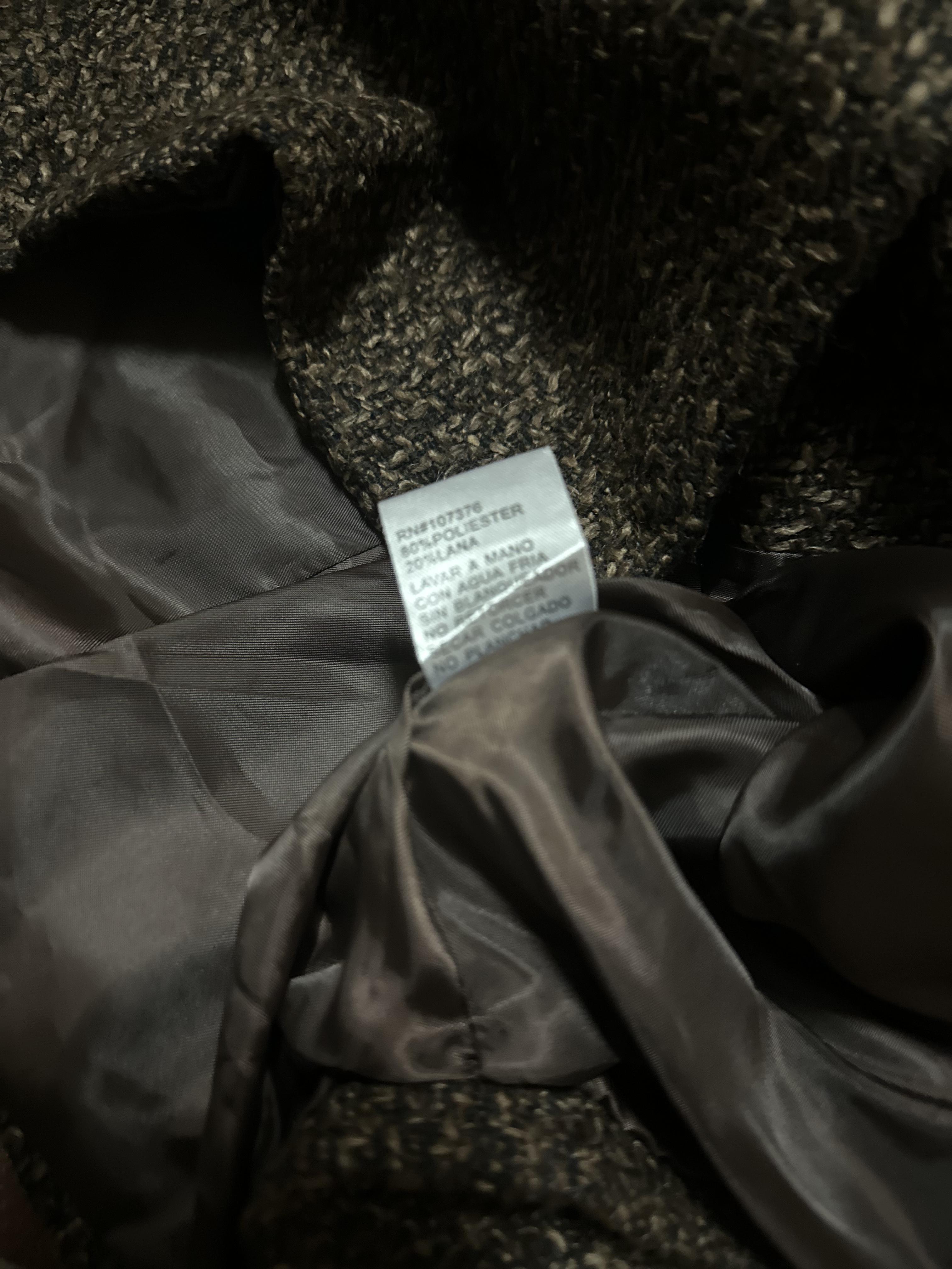 เสื้อโค้ท เสื้อกันหนาว เนื้อผ้าทวิส แต่งกระดุมสองแถว แบรนด์ Vera moda สำเนา สำเนา