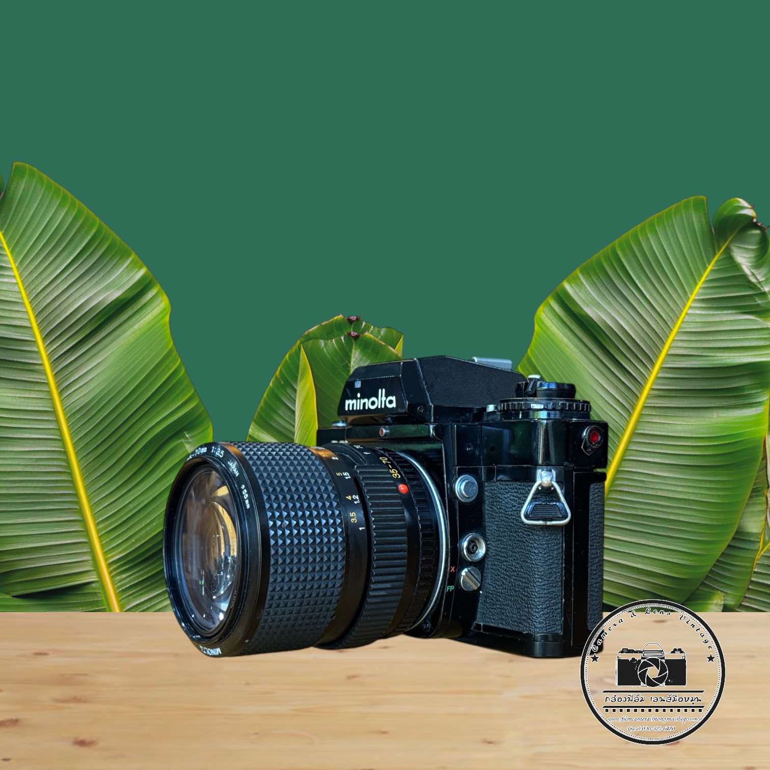 MINOLTA XE MINOLTA MD ZOOM 35-70MM.F3.5