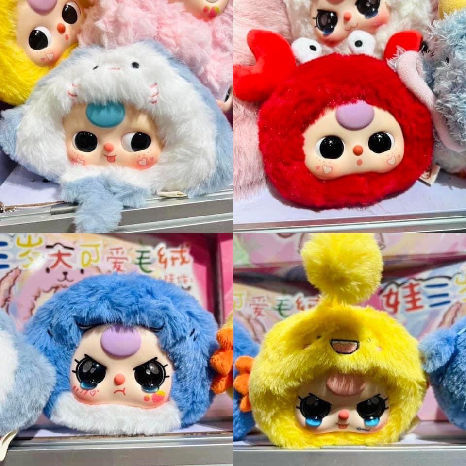 กล่องสุ่มBABY THREE เบบี้ทรี พวงกุญแจ ลุ้นซีเคร็ท รุ่น OCEAN สัตว์ท้องทะเล (พวงกุญแจ)