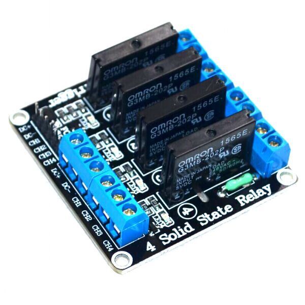 Solid State Relay 250V2A 4channel รีเลย์แบบอิเล็กทรอนิกส์