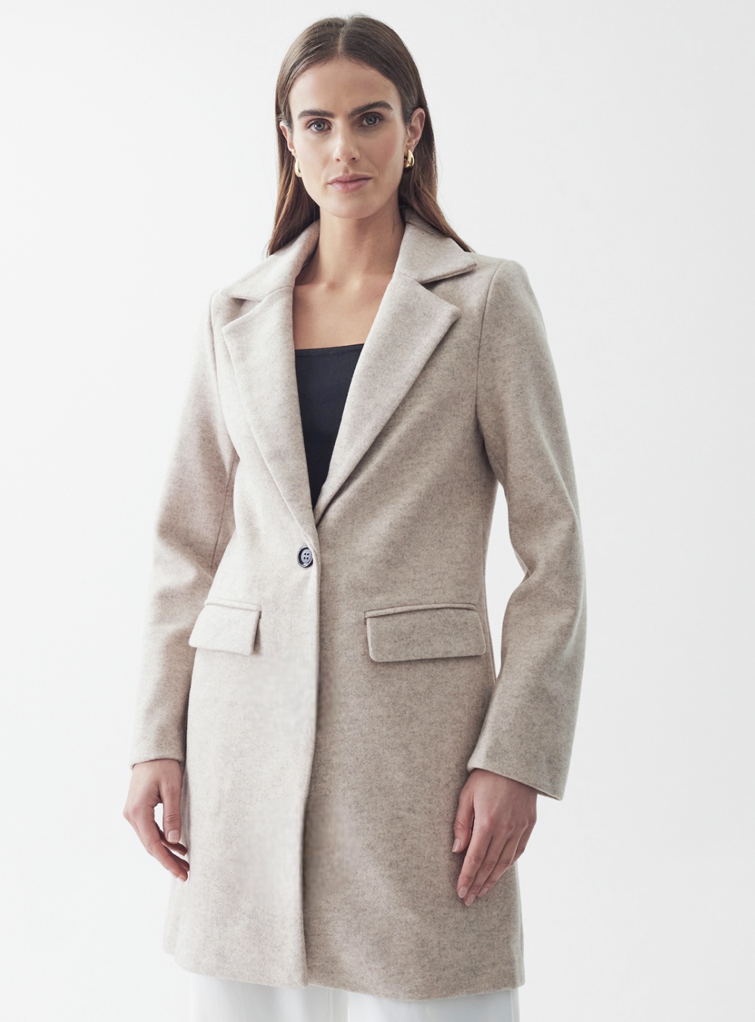 เสื้อโค้ทวูล Trench coat เสื้อโค้ทเฟอร์ โค้ทสักหลาดสีเบจ แบรนด์ Primark สำเนา สำเนา สำเนา สำเนา สำเนา สำเนา