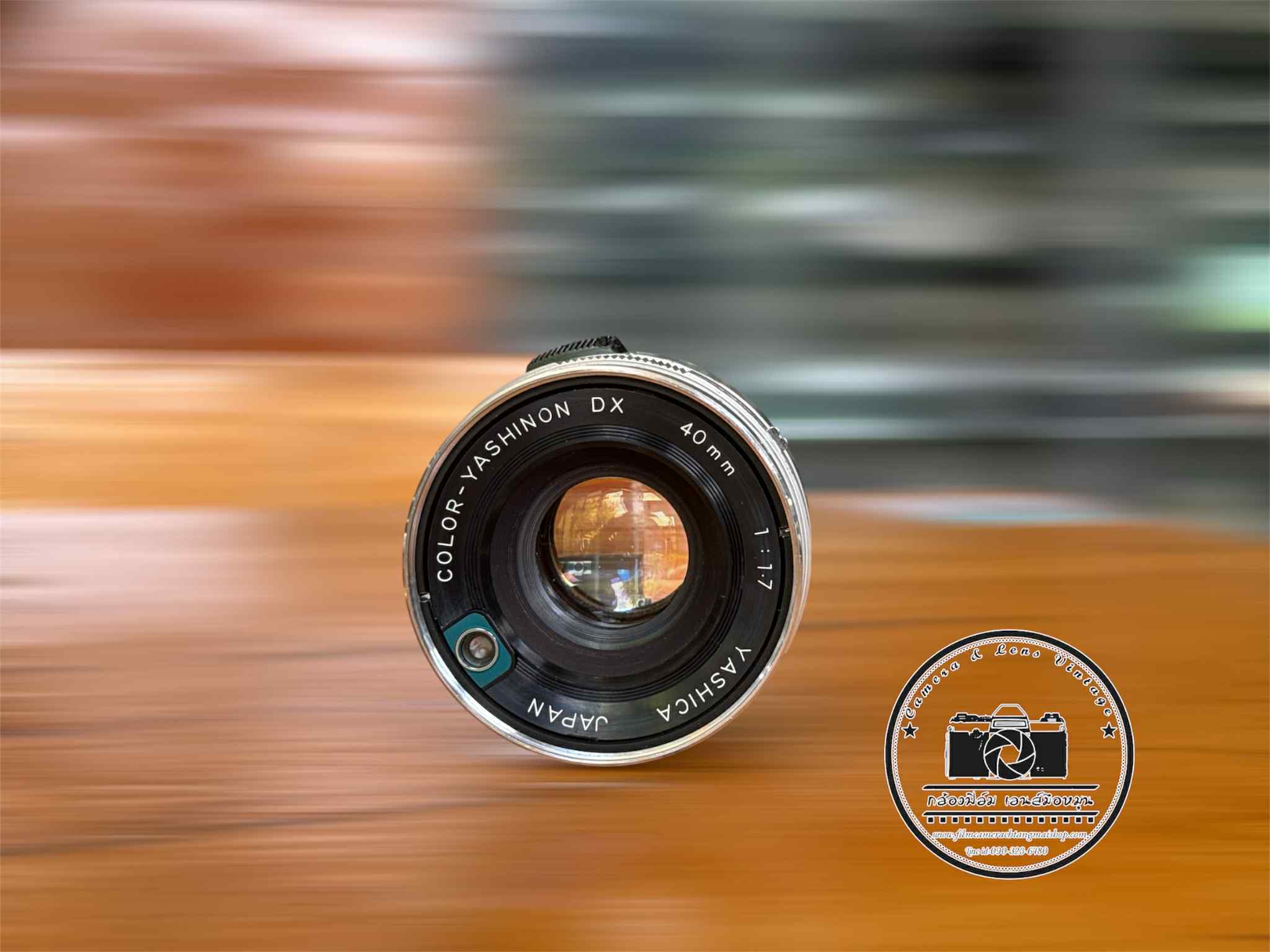 YASHICA COLOR-YASHINON DX 40MM.F1.7 MODIFILD LM MOUNT