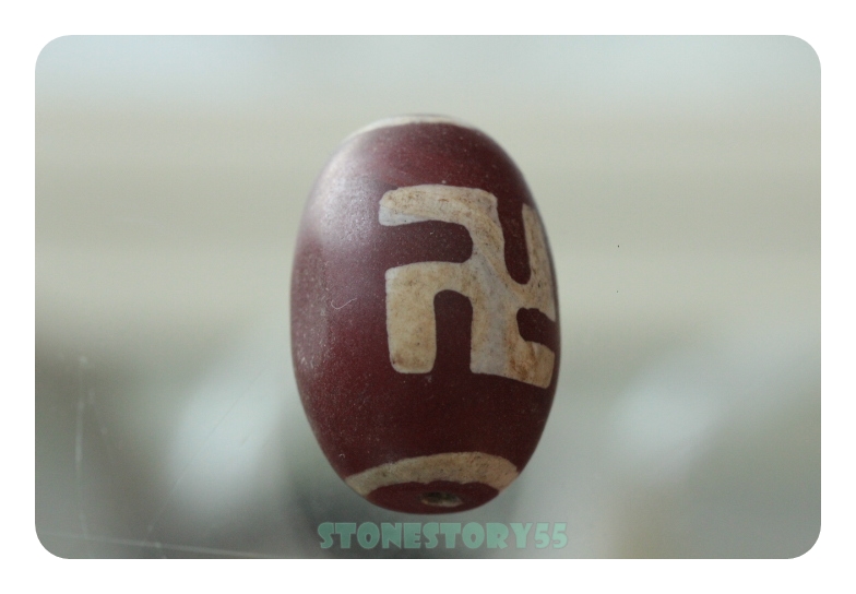 ลูกปัดทิเบตรูปสวัสติกะ