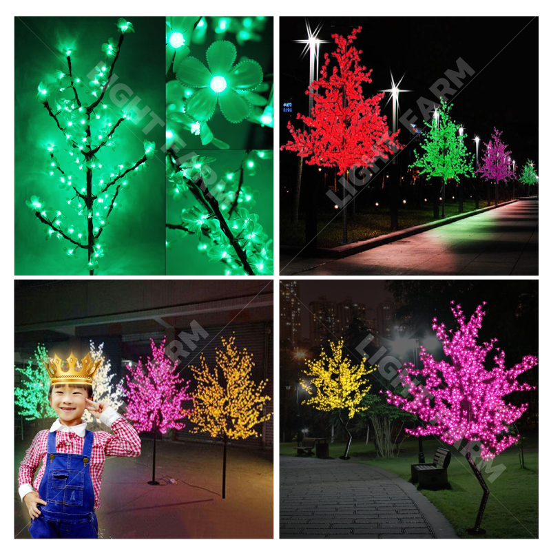 ไฟต้นไม้ซากุระ LED สูง 2.5 ม.