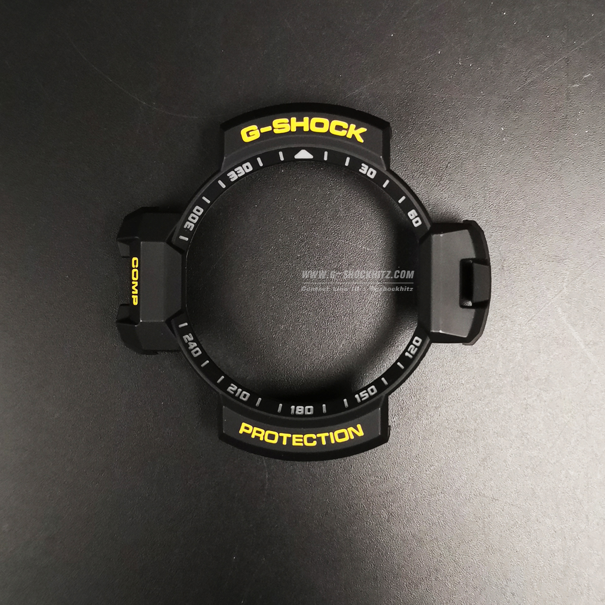 CASIO GENUINE FACTORY CASIO REPLACEMENT อะไหล่นาฬิกา G-SHOCK พร้อมส่ง รุ่น GA-1000-8A กรอบสายสีเทา