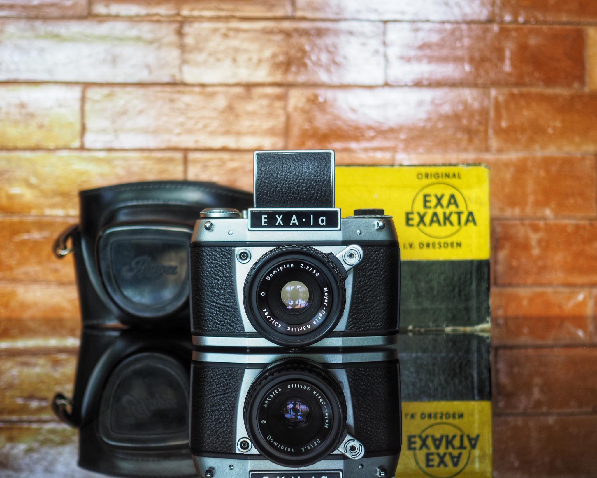 EAXKTA EXA-lA MEYER-OPTIK GORLITZ DOMIPLAN 50MM.F2.8