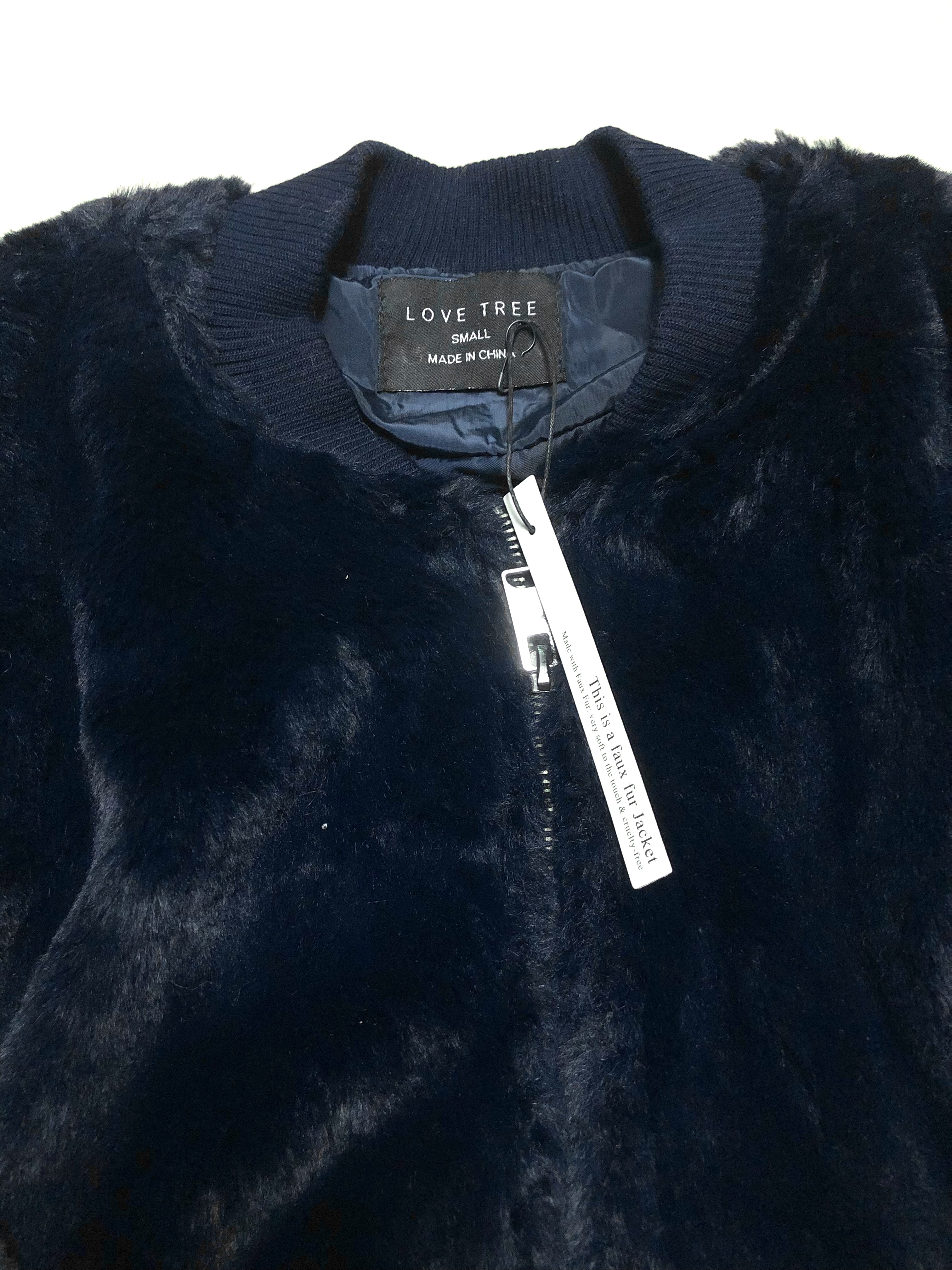 เสื้อเฟอร์กันหนาว หมวกฮู้ด เสื้อขน (FLUFFY COAT) แบรนด์ LOVE TREE