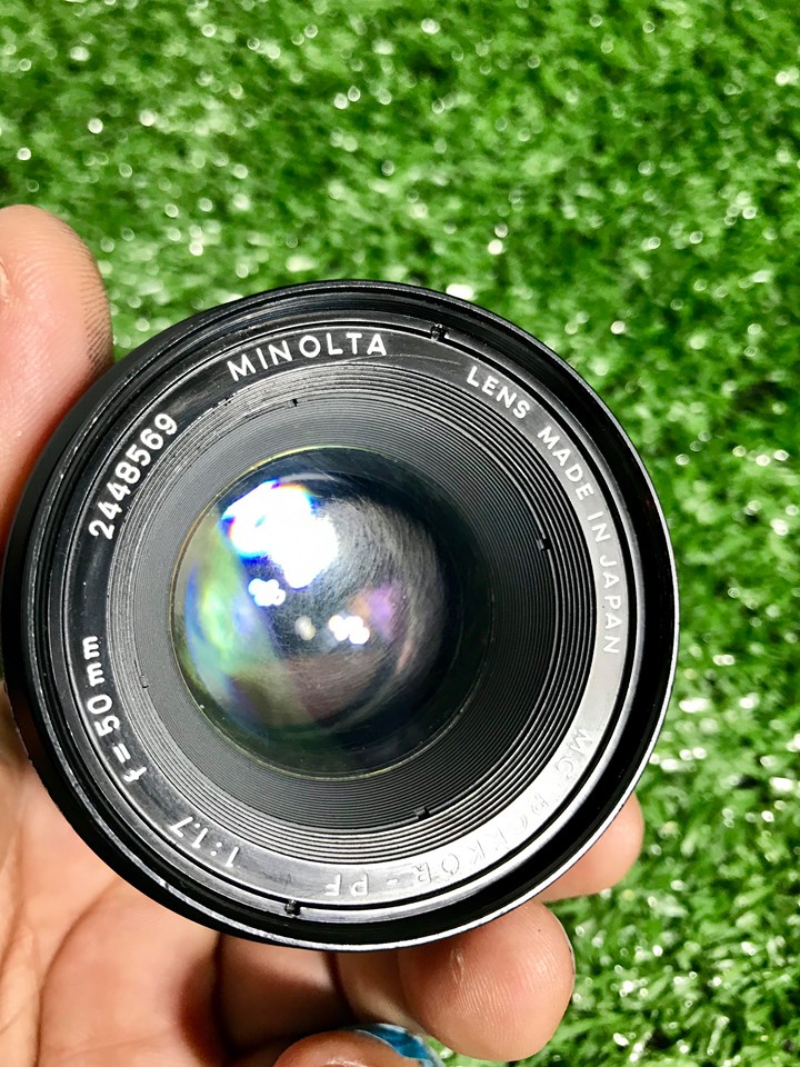 MINOLTA MC ROKKOR-PF 50MM.F1.7 MD MOUNT