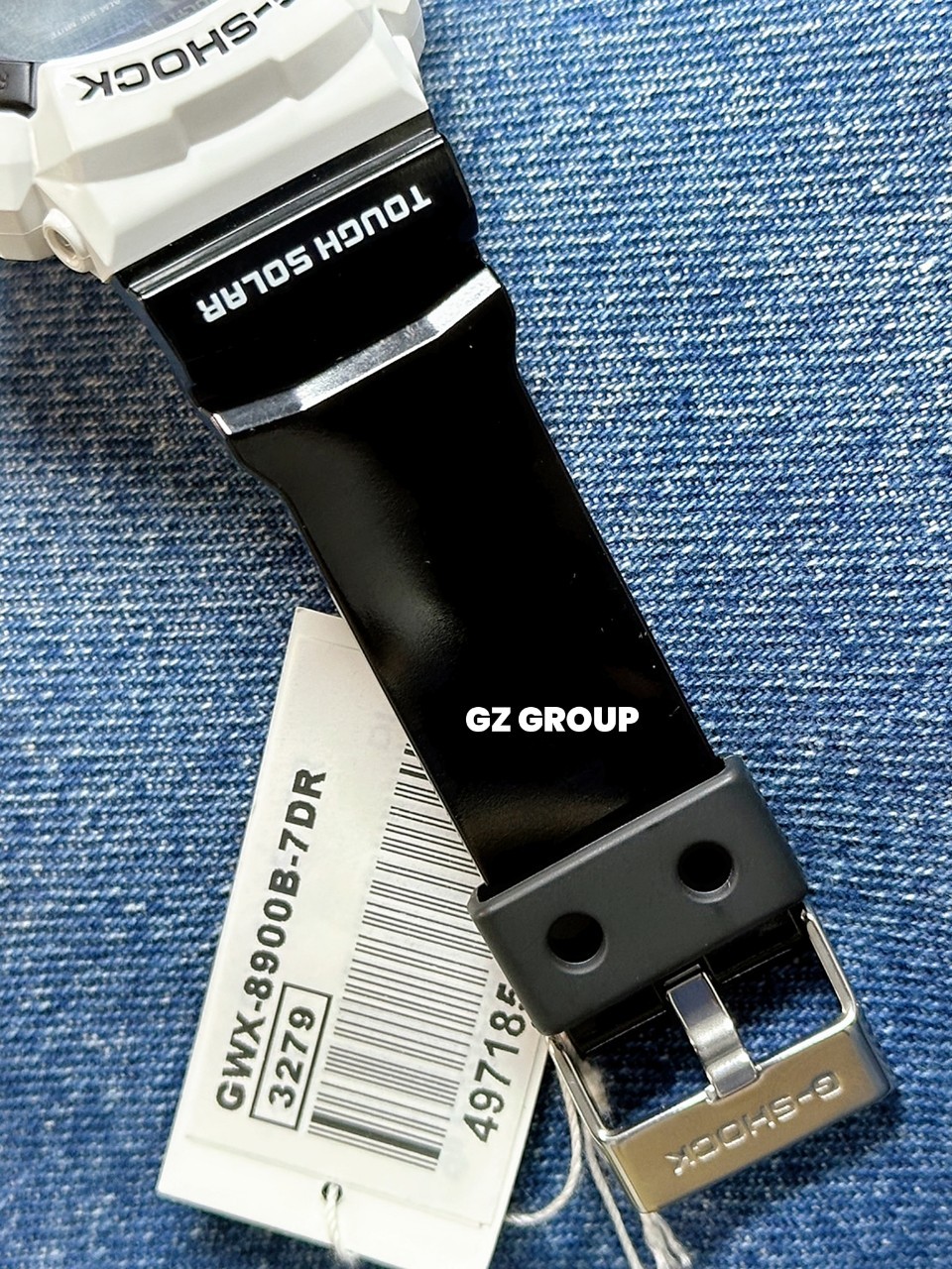 CASIO G-SHOCK นาฬิกาข้อมือ นาฬิกากันน้ำ นาฬิกาของแท้ ประกันศูนย์ CMG 1 ปี รุ่น GWX-8900B-7 นาฬิกาสีขาว