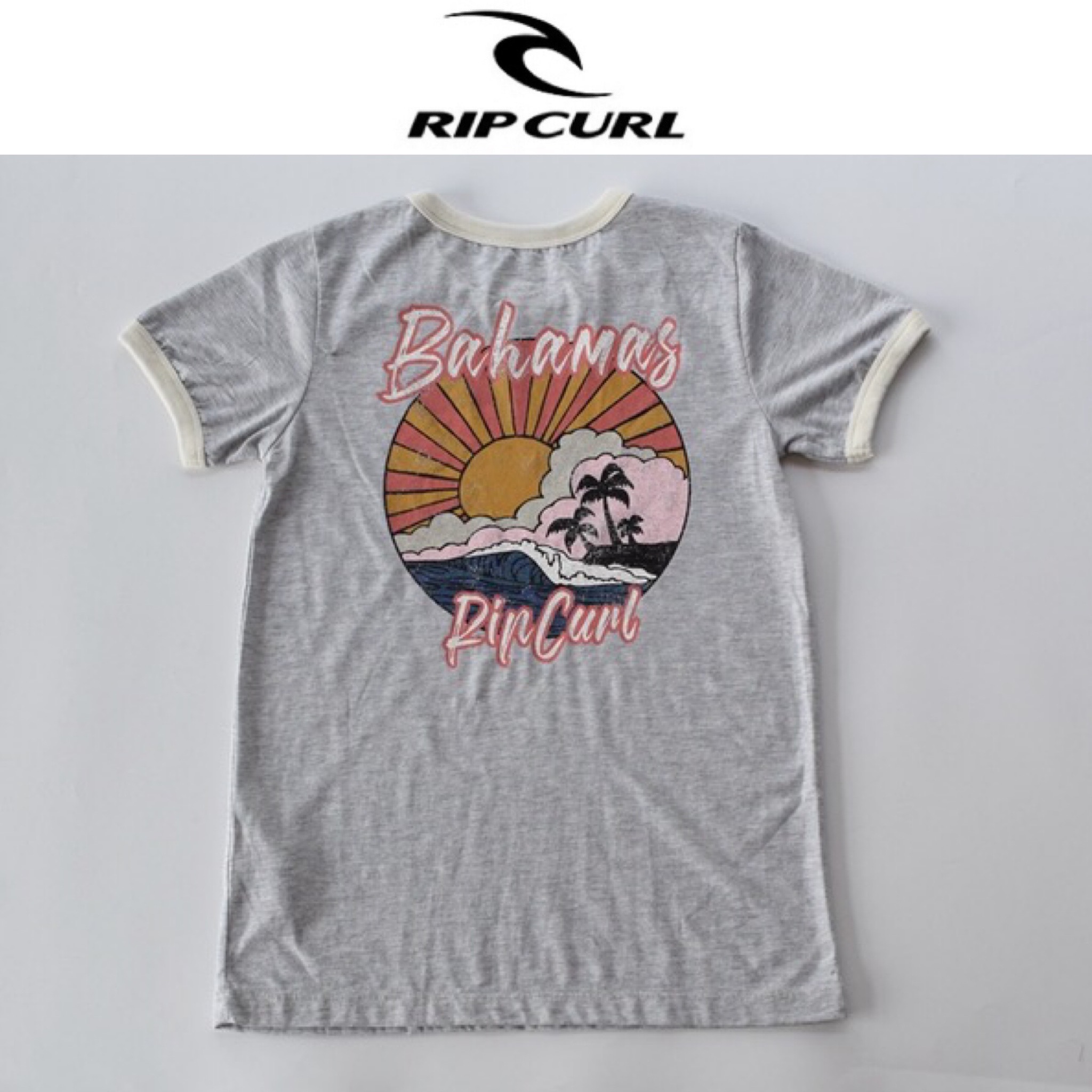 Rip curl เสื้อยืดคอกลมแขนสั้น ขลิบปลาย งานRIP CURL แท้ สวยมากคะ สำเนา สำเนา สำเนา สำเนา สำเนา สำเนา เทาอ่อน