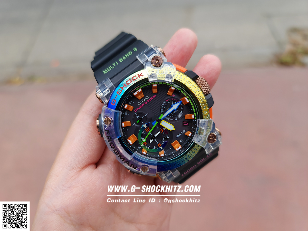 CASIO G-SHOCK นาฬิกาข้อมือ นาฬิกากันน้ำ นาฬิกาของแท้ ประกันศูนย์ CMG 1 ปี รุ่น GWF-A1000BRT-1A นาฬิกาสีดำ