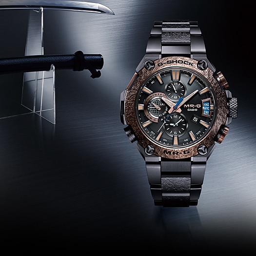 CASIO G-SHOCK นาฬิกาข้อมือ นาฬิกากันน้ำ นาฬิกาของแท้ ประกันศูนย์ CMG 1 ปี รุ่น MRG-G2000HA-1A นาฬิกาสีดำ