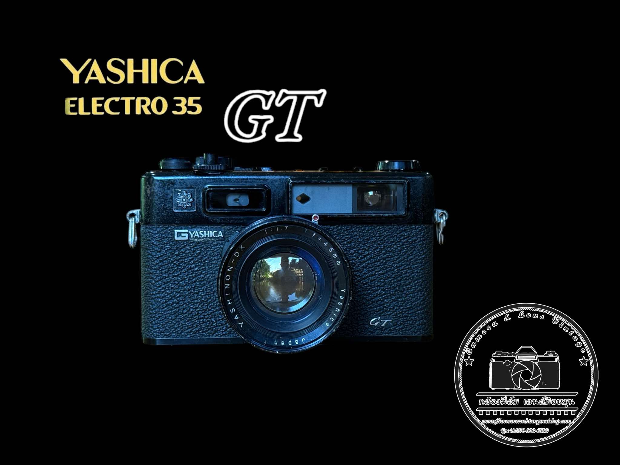 YASHICA ELECTRO 35GT YASHICA COLOR YASHINON DX 45MM.F1.7