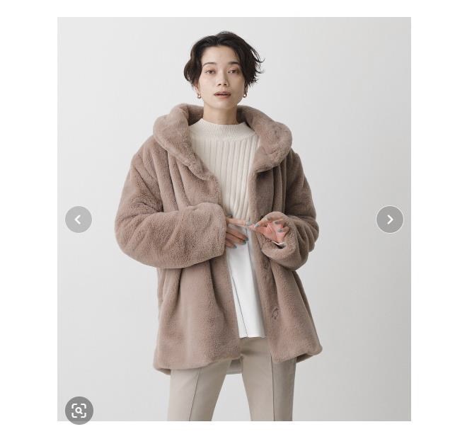 เสื้อโค้ทเฟอร์ โค้ทขนสัตว์เทียม แบรนด์ AZUL by moussy สีเทา ขนนุ่ม งานสวย พรีเมี่ยมมากเลยคะ งานช็อปแท้100% คะ SIe S/M/L สำเนา สำเนา น้ำตาล