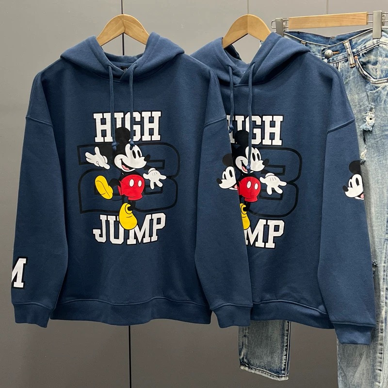 เสื้อฮู้ด สเวตเตอร์ กันหนาว Mickey HIGH JUMP DISNEYLAND PARIS mickey candy เสื้อมิคกี้ เม้าส์ Mickey mouse mickey mouse งาน DISNEYแท้ ชมพูพีช สำเนา สำเนา สำเนา สำเนา ชมพู