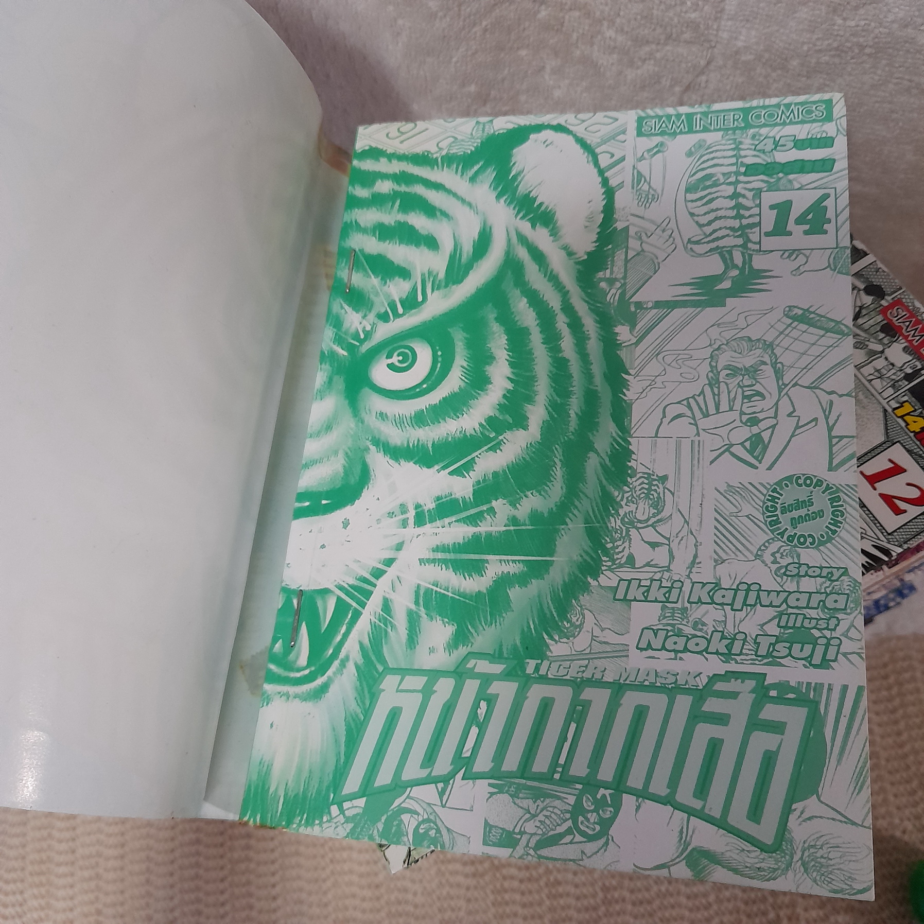 หน้ากากเสือ 1-14 จบ / * ขาดเล่ม 10,13