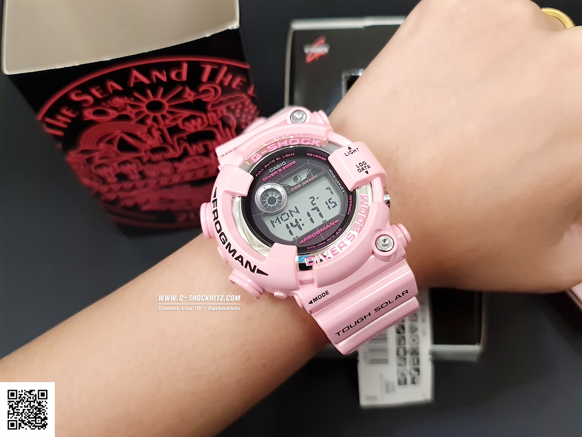 CASIO G-SHOCK นาฬิกาข้อมือ นาฬิกากันน้ำ นาฬิกาของแท้ ประกันศูนย์ CMG 1 ปี รุ่น GF-8250K-4JR นาฬิกาสีชมพู