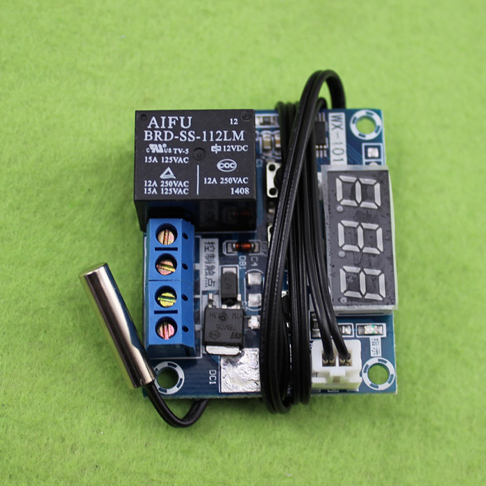 Controller temperature relay วงจร เปิดปิดการทำงาน ตามอุณหภูมิ
