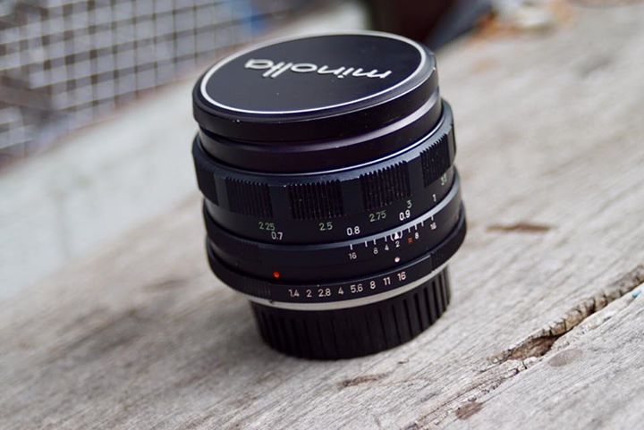 MINOLTA AUTO ROKKOR-PF 58MM. F1.4 MD MOUNT
