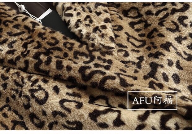 Ready to wear โค้ทลายเสือ โค้ทเฟอร์ ลายเสือดาว ขนเฟอร์ ลายเสือ