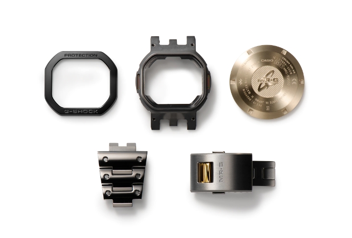 CASIO G-SHOCK นาฬิกาข้อมือ นาฬิกากันน้ำ นาฬิกาของแท้ ประกันศูนย์ CMG 1 ปี รุ่น MRG-B5000B-1 นาฬิกาสีดำ