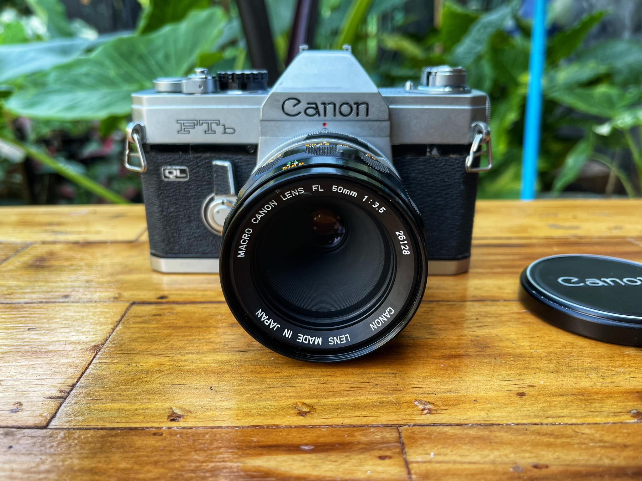 CANON FTb QL MACRO CANON LENS FL 50MM.F3.5