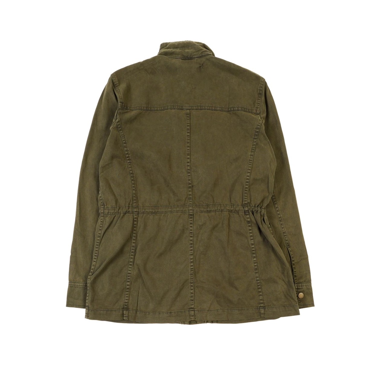 LUCKY BRAND เสื้อนอกเขียวทหาร เสื้อแจ็คเก็ต แนวทหาร แพทเทิน Lucky brandสวย เท่ห์ มาก แบรนด์ In extenso สำเนา เขียว