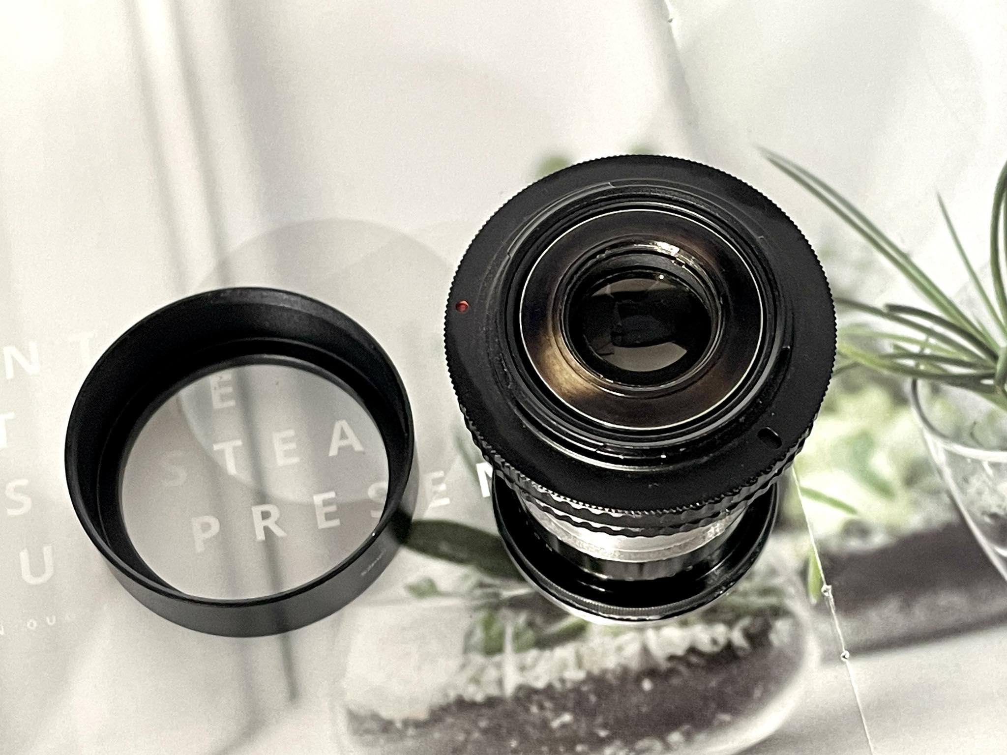 DALLMEYER PROJECTION LENS 50MM.F1.5 MODIFIED SONY E MOUNT