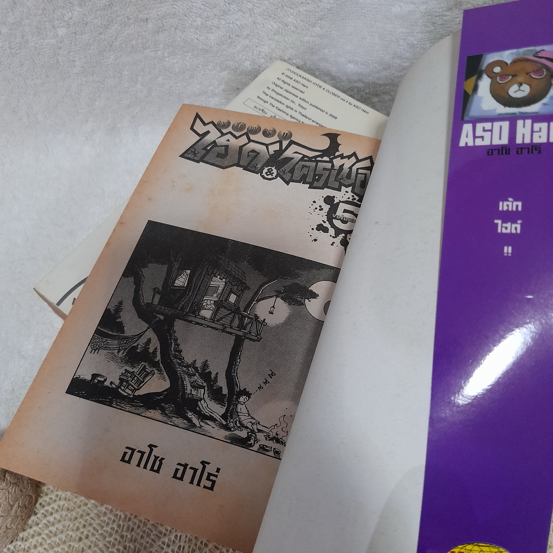 Hyde & Closer มหาศึกมนตรา ไฮด์ & โครเซอร์ 1-5 ไม่จบ / ** ขาดเล่ม 6-7