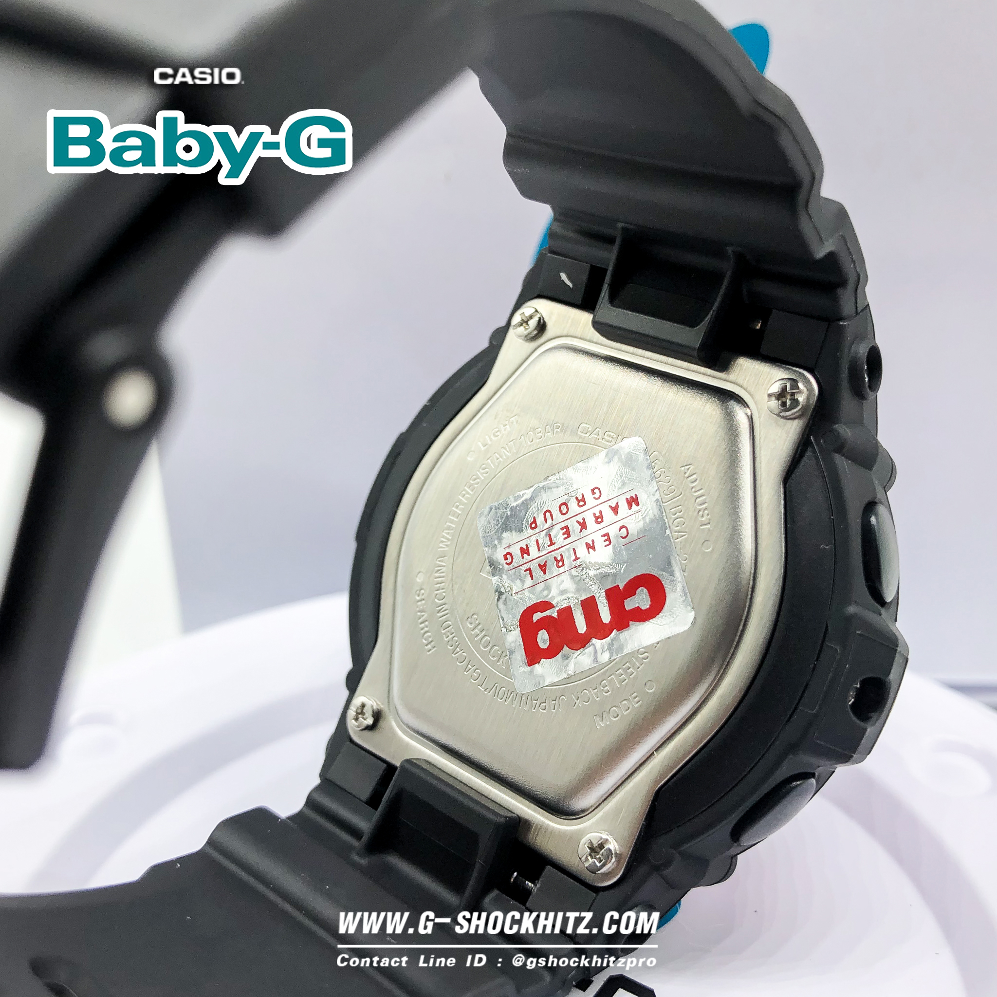 CASIO BABY-G นาฬิกาข้อมือ นาฬิกากันน้ำ นาฬิกาของแท้ ประกันศูนย์ CMG 1 ปี รุ่น BGA-270-1A นาฬิกาสีดำ