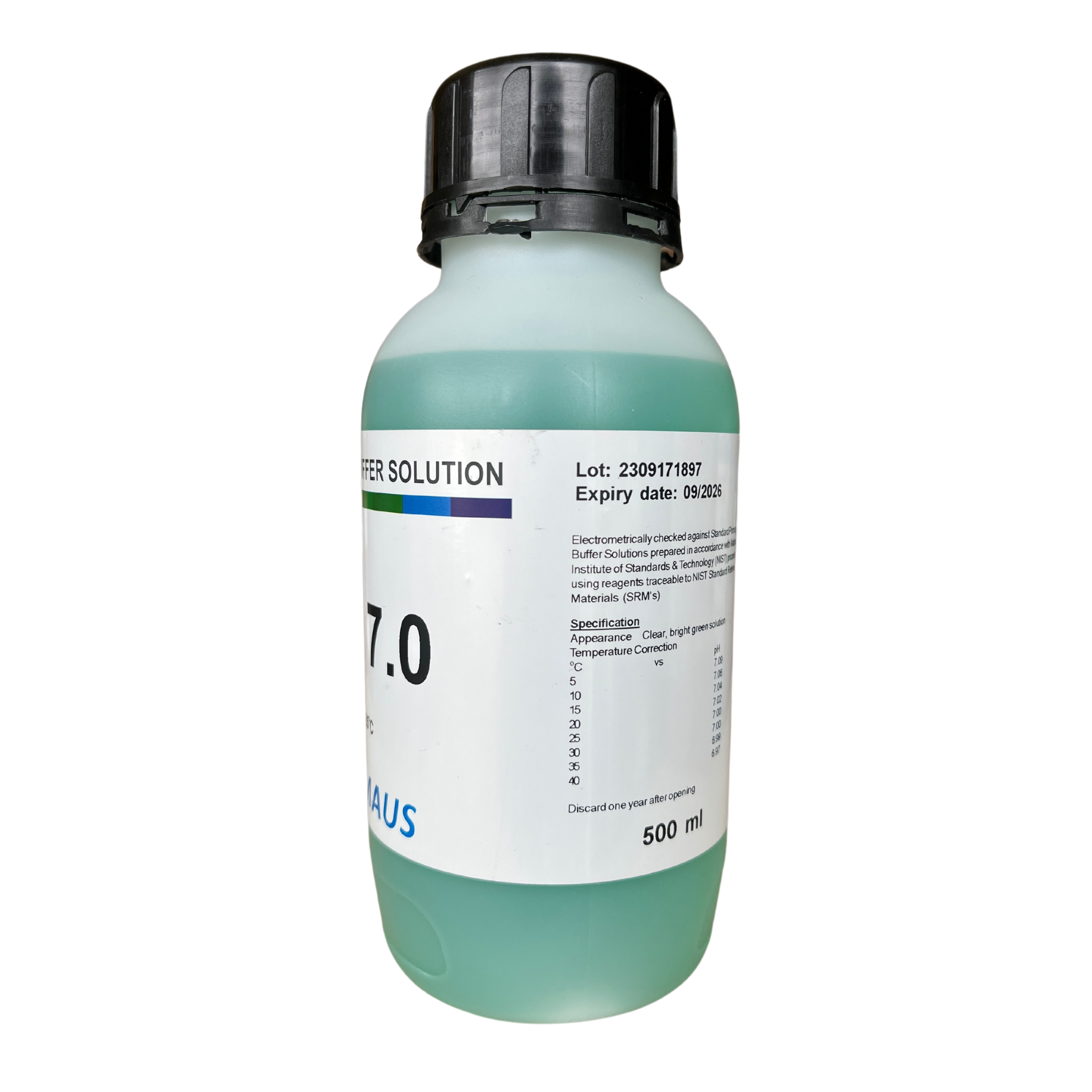 Buffer pH 7.0 Colour Coded Green, Indicator KemAus™