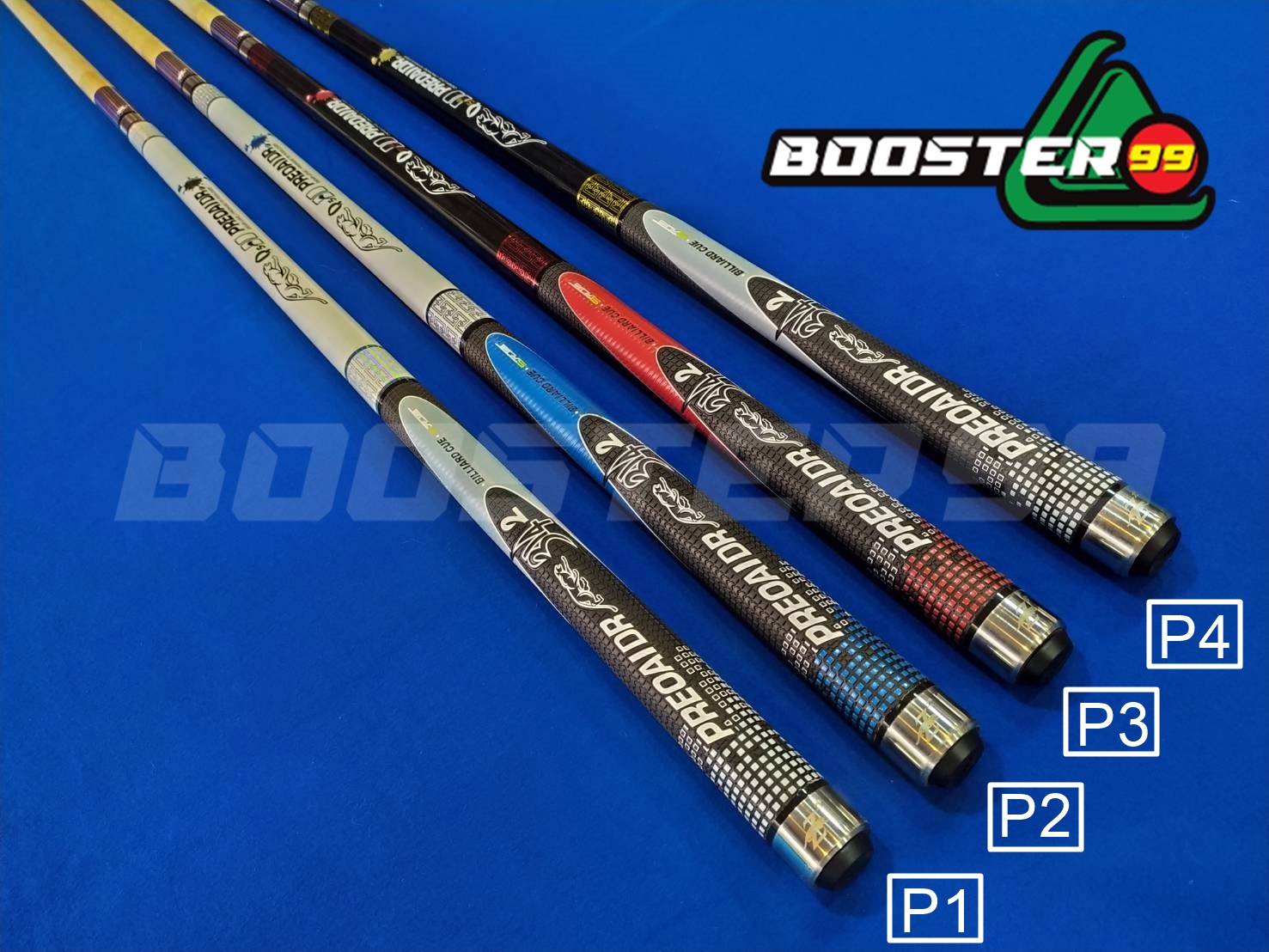 [MP06] ไม้คิวพูล ต่อ 2 ท่อน PREOAIDE