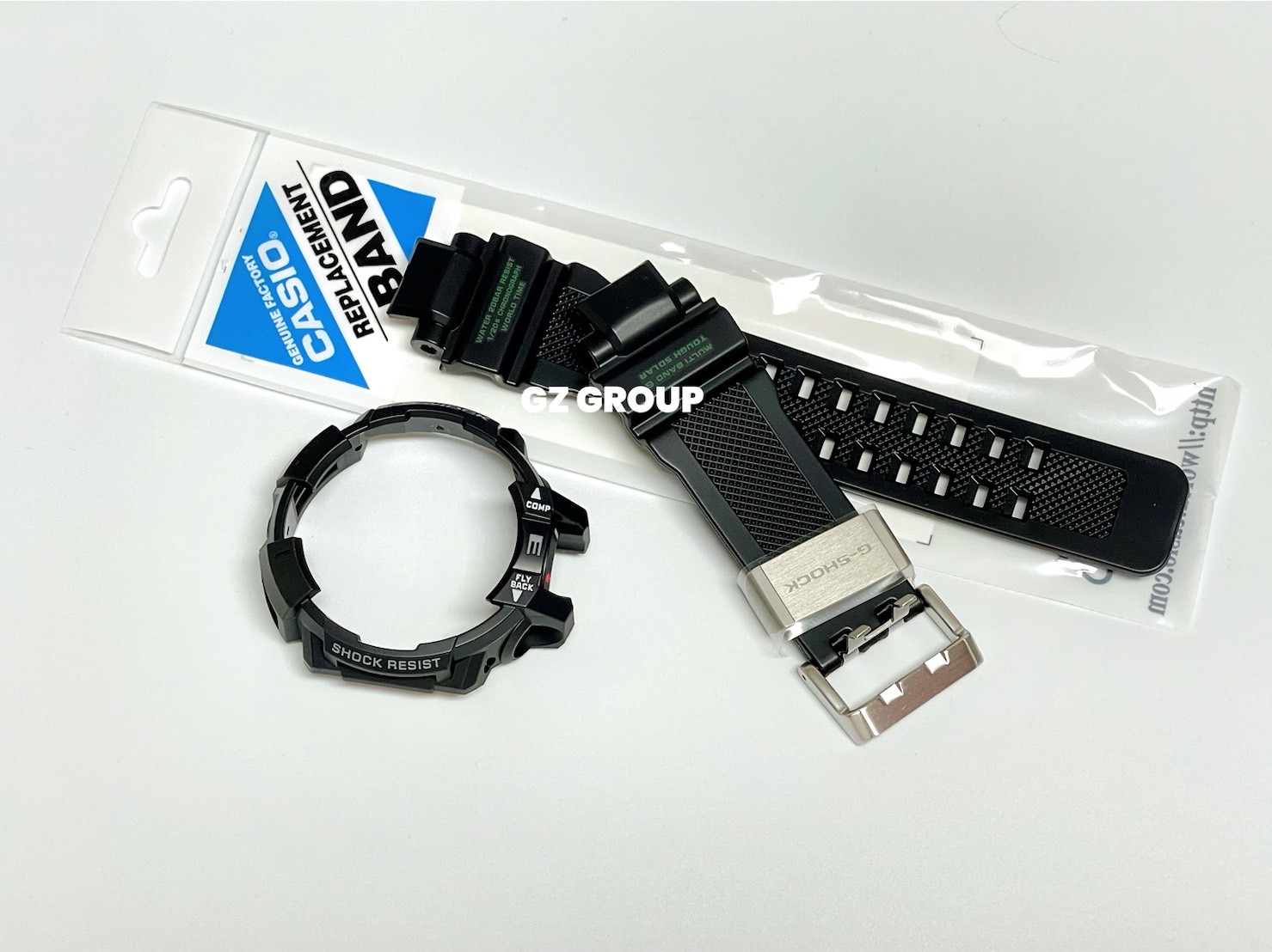 CASIO GENUINE FACTORY CASIO REPLACEMENT อะไหล่นาฬิกา G-SHOCK พร้อมส่ง รุ่น GW-A1100-1A3 สีดำ
